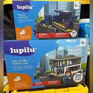 Lidl Store Building and truck